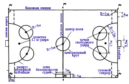 Позиции хоккеистов. Разметка поля для игры в хоккей с мячом. Размер поля для хоккея с мячом. Схема хоккейного поля. Разметка поля для хоккея с шайбой.